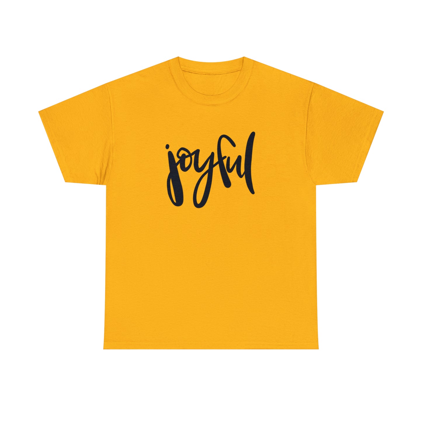 Joyful Unisex Heavy Cotton Tee, Christian Bible Verse T Shirt