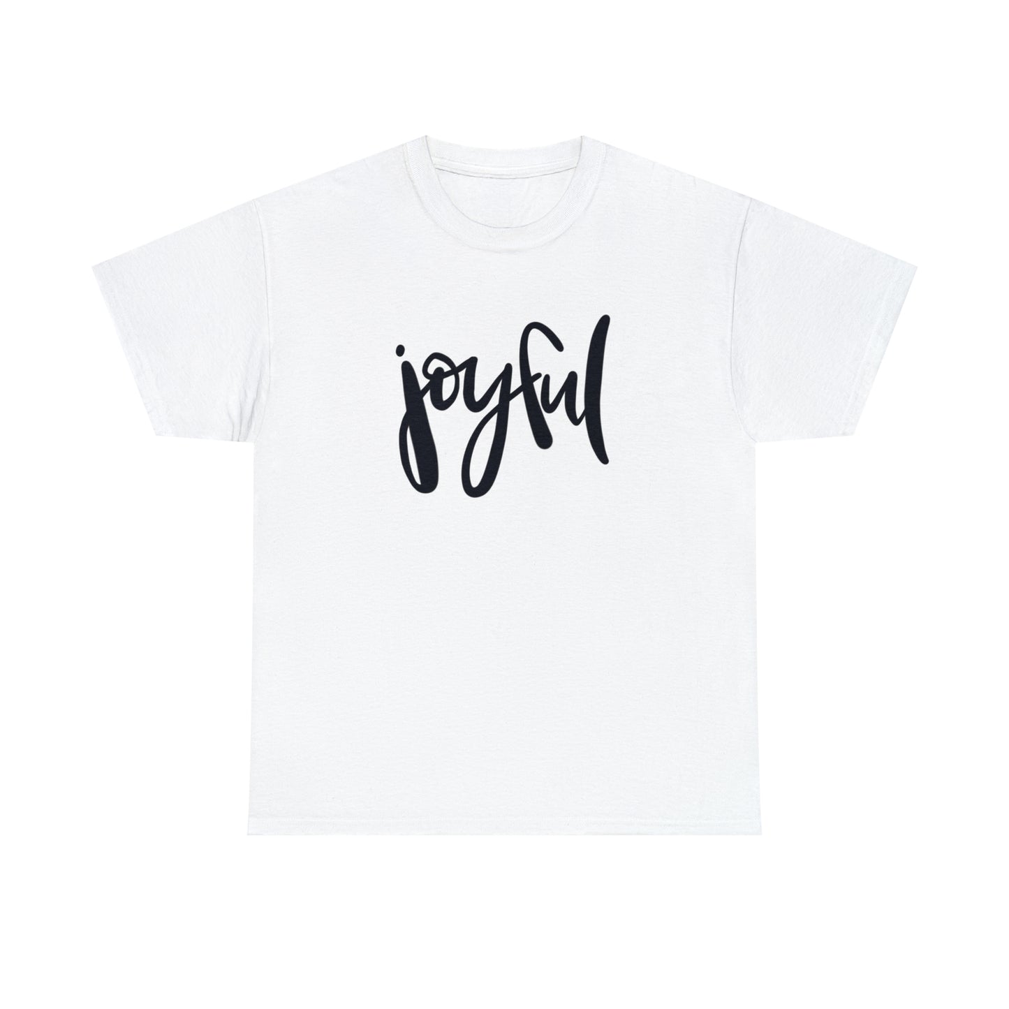 Joyful Unisex Heavy Cotton Tee, Christian Bible Verse T Shirt