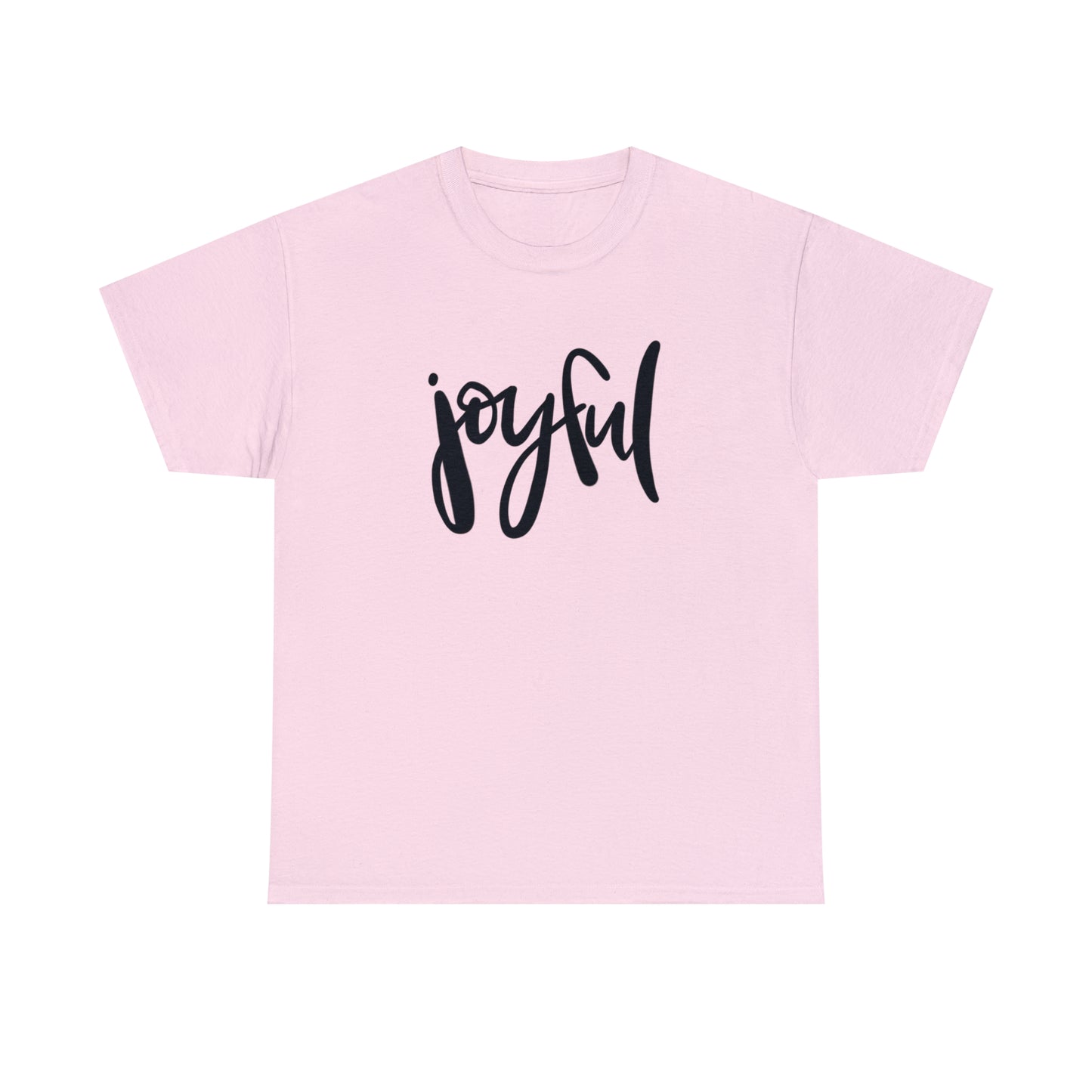 Joyful Unisex Heavy Cotton Tee, Christian Bible Verse T Shirt