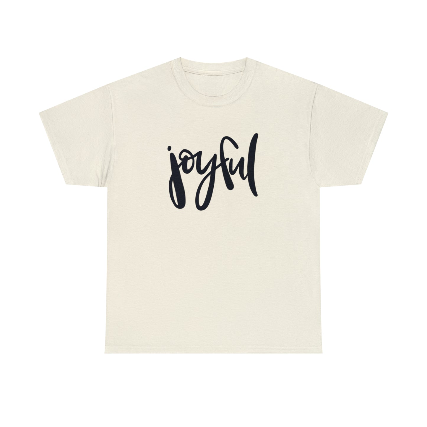 Joyful Unisex Heavy Cotton Tee, Christian Bible Verse T Shirt