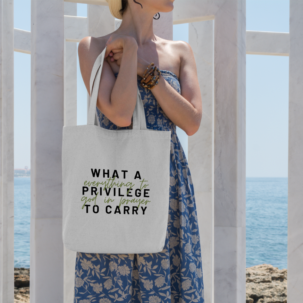 What a Privilege to Carry Everything to God in Prayer Tote Bag, What a Friend we have in Jesus Hymn Bag