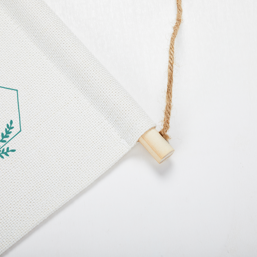 As for me and my house, we will serve the Lord Bible Verse Linen Tapestry with Tassel Cotton Linen Wall Hanging