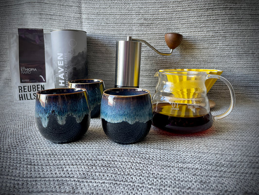 Retro Home Handleless Ceramic Tea Coffee Wine Cup | Japanese Kiln Change Ceramic Sake Cup