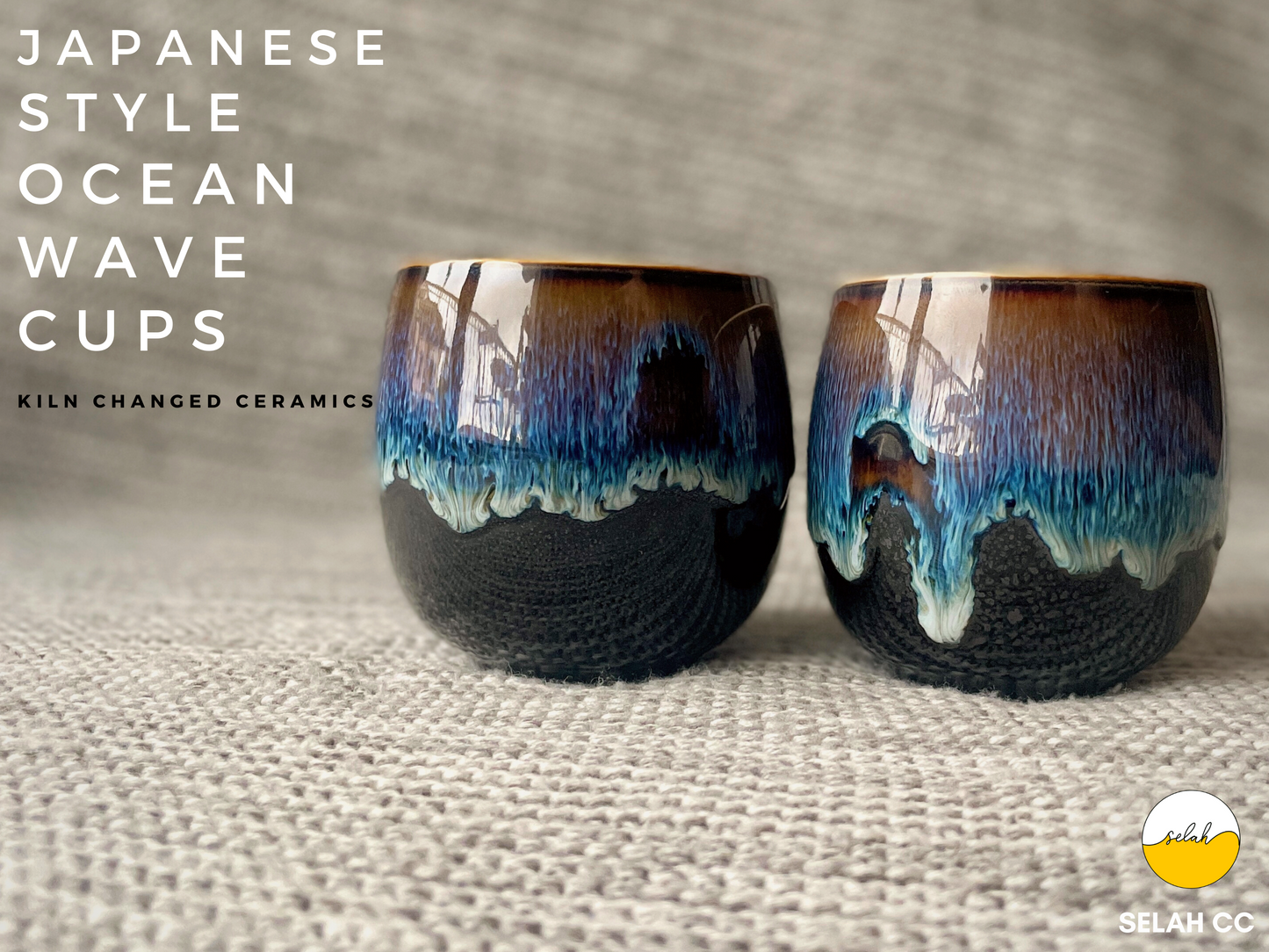 Retro Home Handleless Ceramic Tea Coffee Wine Cup | Japanese Kiln Change Ceramic Sake Cup