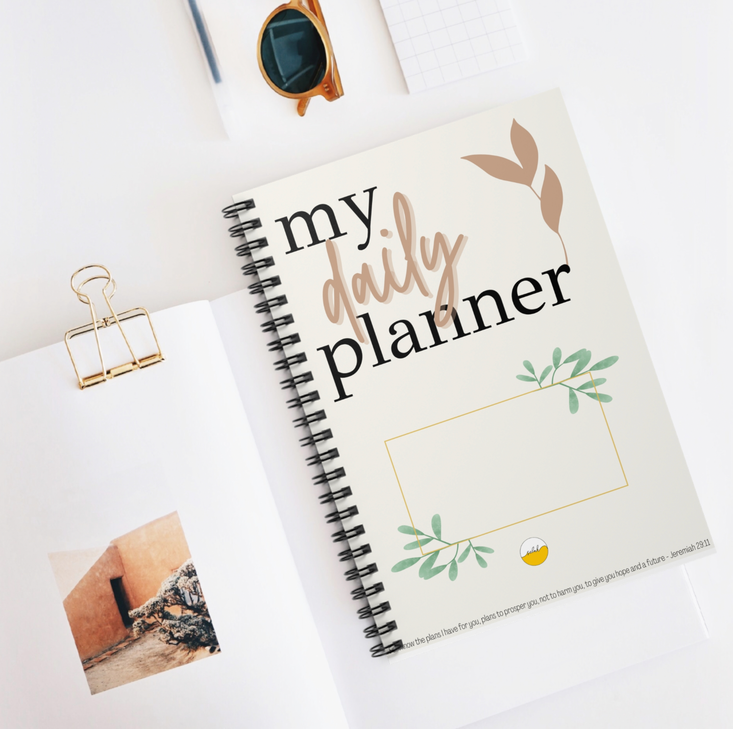 Christian Daily Planner Bundle 11 Pages, Productivity, Finance, Fitness and Life Planner, Printable PDF A4, A5, Selah Planner for Christians