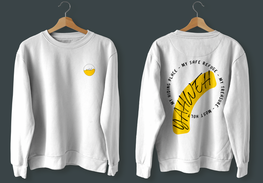 Selah, YAHWEH Unisex Cotton Sweatshirt | Christian Sweatshirt | YHWH Bible Verse Shirt