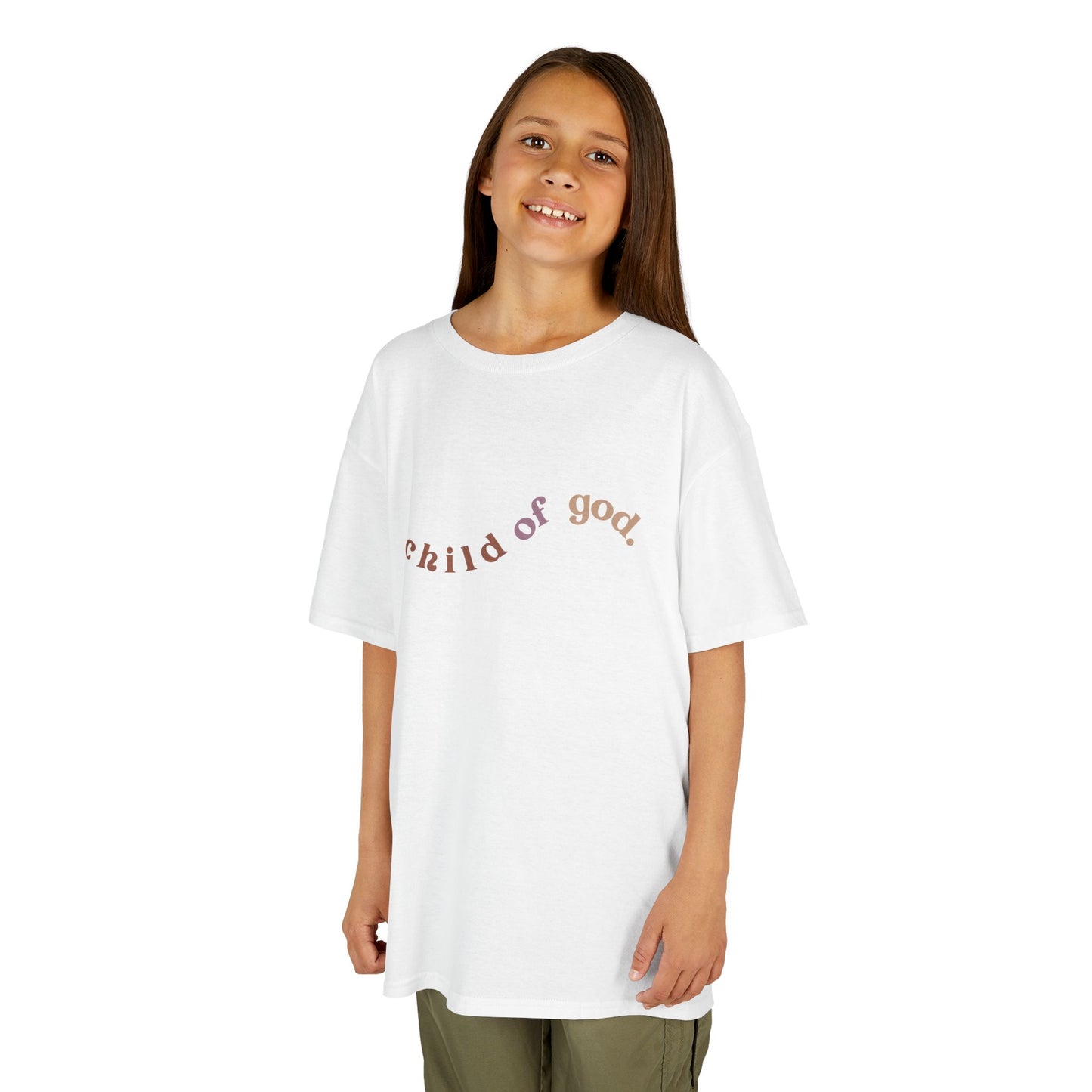 Kids 'Child of God' T‑Shirt — Minimal Christian Faith Tee for Boys & Girls