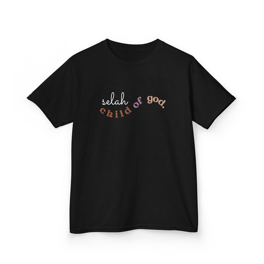 Kids 'Child of God' T‑Shirt — Minimal Christian Faith Tee for Boys & Girls