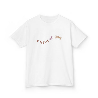 Kids 'Child of God' T‑Shirt — Minimal Christian Faith Tee for Boys & Girls