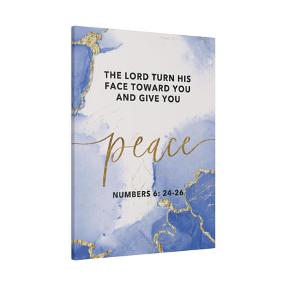 Set of 3 Framed Canvas Wall Art, Numbers 6:24-26