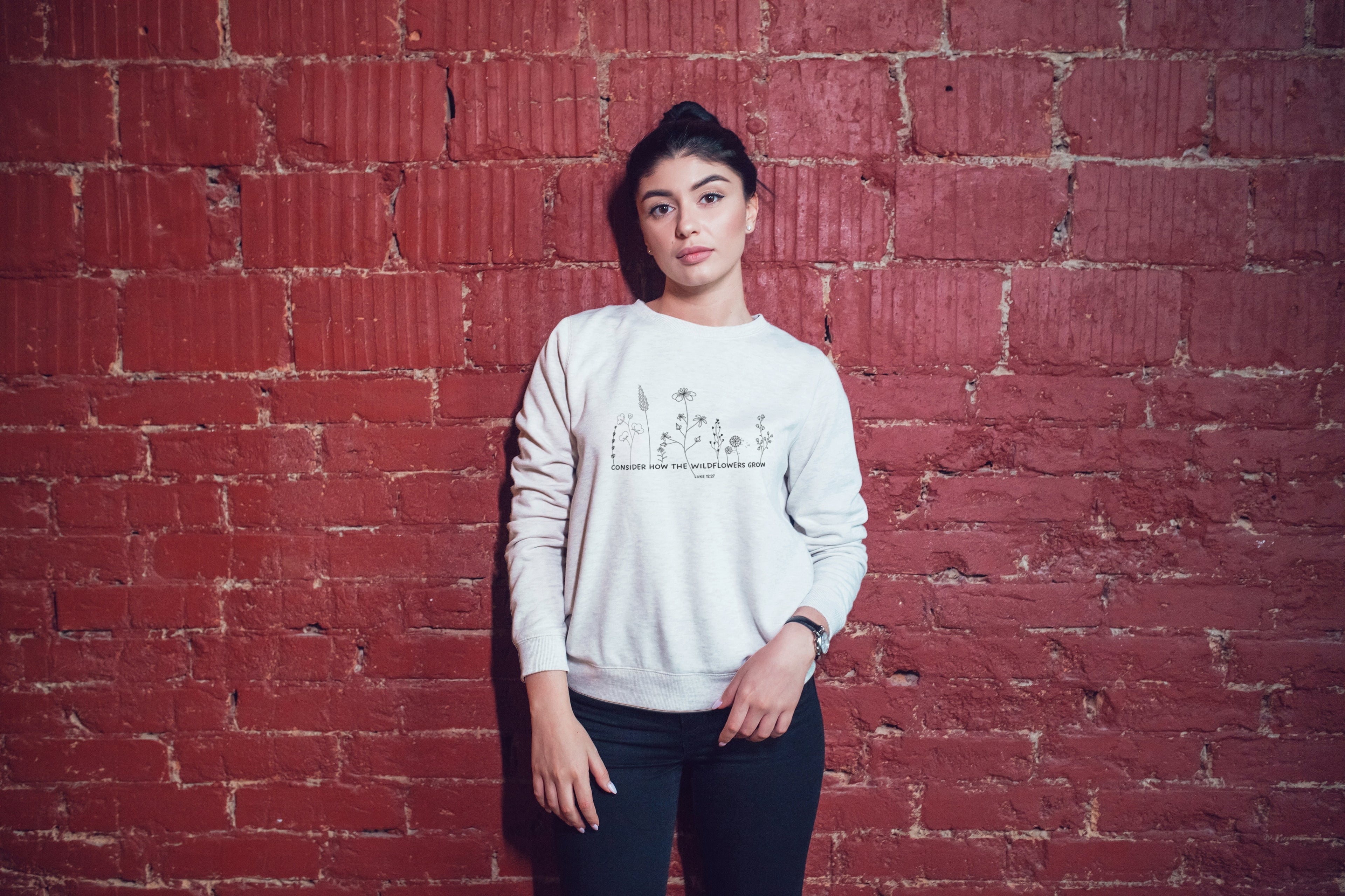 Consider How the Wildflowers Grow Sweatshirt