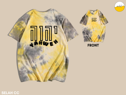 Yahweh Tie Dye Unisex Shirt, YHWH Hebrew Christian Shirt