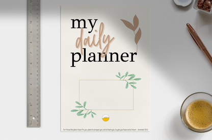 Christian Daily Planner Bundle 11 Pages, Productivity, Finance, Fitness and Life Planner, Printable PDF A4, A5, Selah Planner for Christians