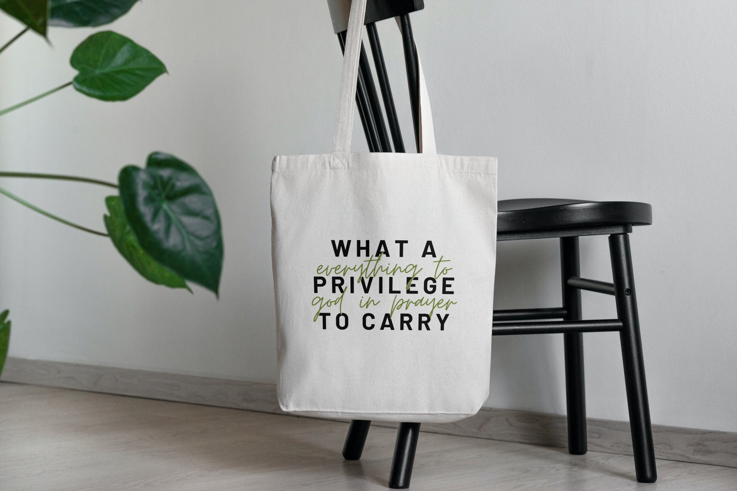 What a Privilege to Carry Everything to God in Prayer Tote Bag, What a Friend we have in Jesus Hymn Bag